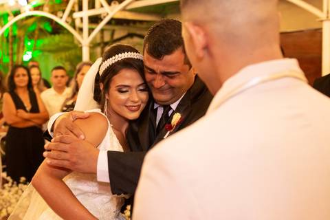 noiva com pai iris supreme em bangu jef mi casamento'