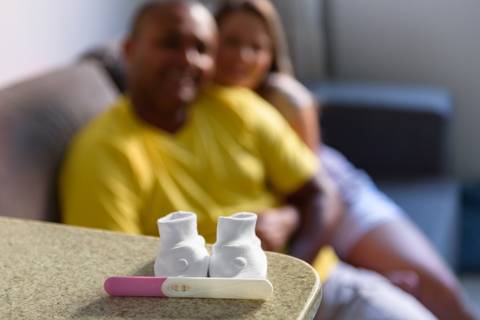 Resultado positivo para gravidez'