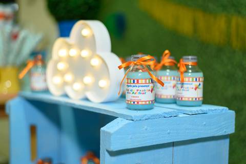 cha de bebe simples e barato'