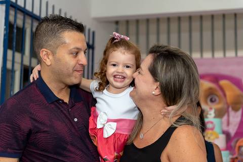 festa infantil 3 anos menina tema patrulha canina skye creche piu piu jardim encantado Parque residencial laranejeiras serra'