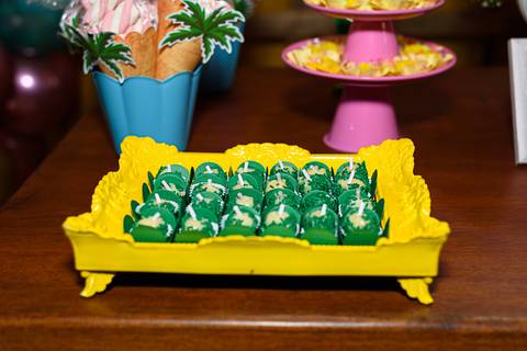 tema de festa tropical'