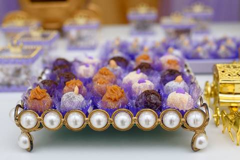 mesa decorada festa infantil menina'