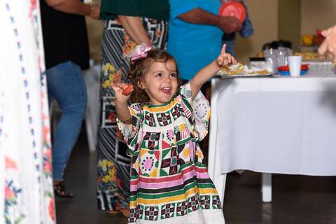 Alegria de criança'