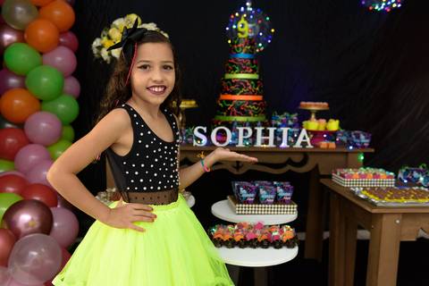 Festa infantil menina'