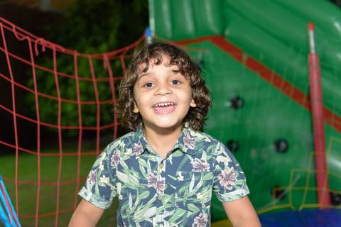 Alegria na festa infantil'