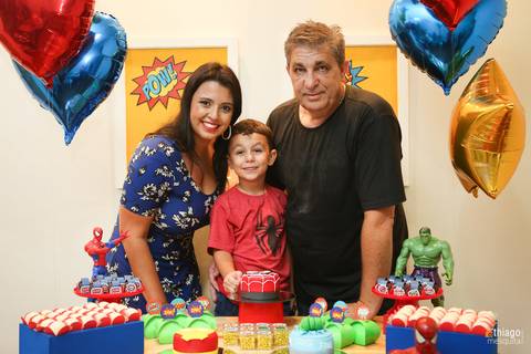 Aniversário Infantil 5 anos do Enzo, registro pela fotografa de Familia Adriana Mesquita em Uberlândia'