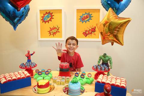 Aniversário Infantil 5 anos do Enzo, registro pela fotografa de Familia Adriana Mesquita em Uberlândia'