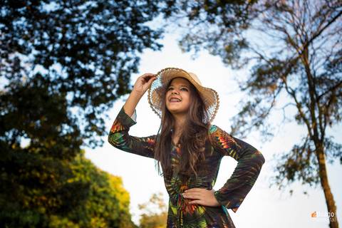 Ensaio Externo da Duda, registro da fotografa de Familia Adriana Mesquita  no Praia Clube em Uberlândia'