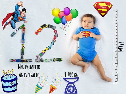 Meu primeiro Aniversário, Ensaio de Acompanhamento Mensal 08 meses do Théo, Adriana Mesquita'