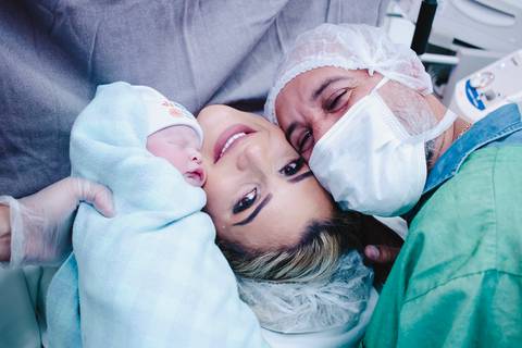 Nascimento do bebê na Maternidade - Hospital Salvalus 
Studio Mila Werneck'