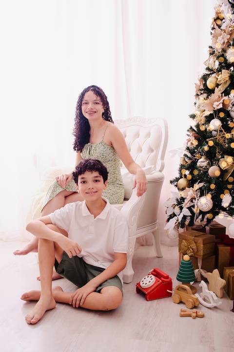 Especial de Natal, Ensaio de Natal, Dezembro , Studio Mila Werneck, Barueri, São Paulo '