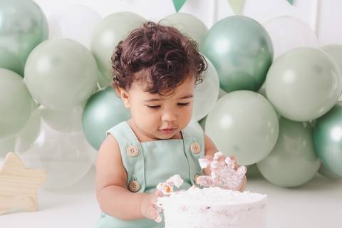 Ensaio Smash the Cake 1 ano, Studio Mila Werneck, Barueri'