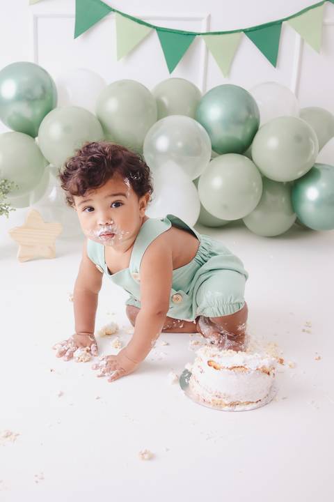 Ensaio Smash the Cake 1 ano, Studio Mila Werneck, Barueri'