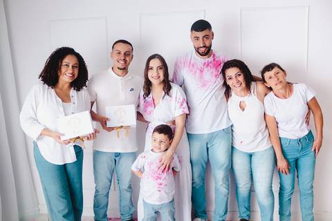 Ensaio Revelação, Gravidez,  Studio Mila Werneck '