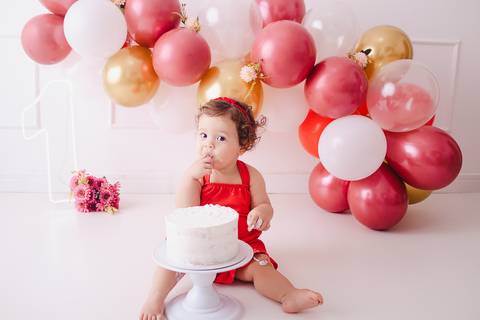 Aniversario, 1 ano, Smash, Ensaio 1 ano, Estudio Mila Werneck Barueri'