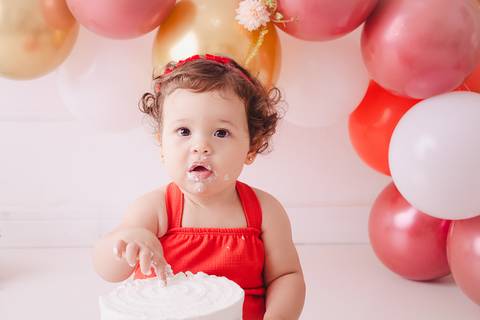 Aniversario, 1 ano, Smash, Ensaio 1 ano, Estudio Mila Werneck Barueri'