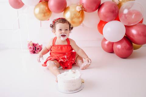 Aniversario, 1 ano, Smash, Ensaio 1 ano, Estudio Mila Werneck Barueri'