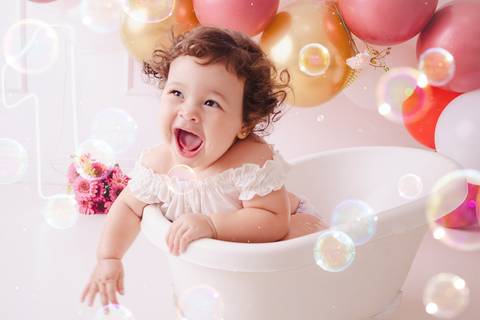 Aniversario, 1 ano, Smash, Ensaio 1 ano, Estudio Mila Werneck Barueri'