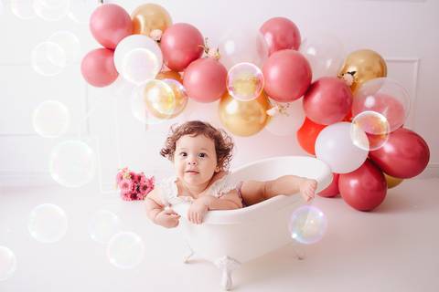 Aniversario, 1 ano, Smash, Ensaio 1 ano, Estudio Mila Werneck Barueri'