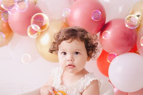 Aniversario, 1 ano, Smash, Ensaio 1 ano, Estudio Mila Werneck Barueri'