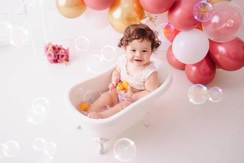 Aniversario, 1 ano, Smash, Ensaio 1 ano, Estudio Mila Werneck Barueri'