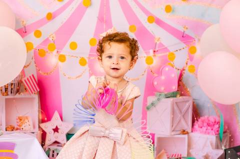 Ensaio Smash the cake São Paulo Studio Mila Werneck'