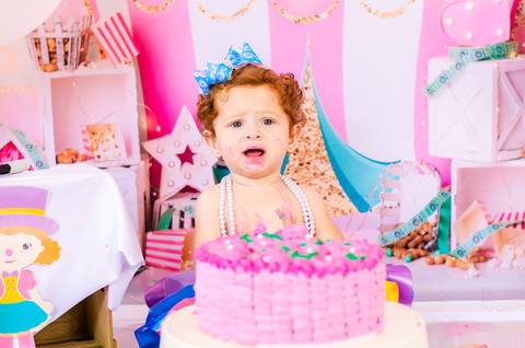 Ensaio Smash the cake São Paulo Studio Mila Werneck'