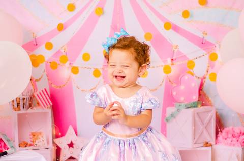 Ensaio Smash the cake São Paulo Studio Mila Werneck'