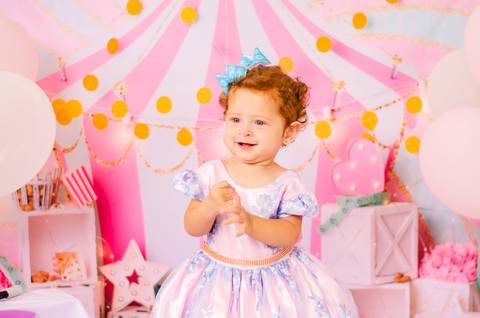 Ensaio Smash the cake São Paulo Studio Mila Werneck'