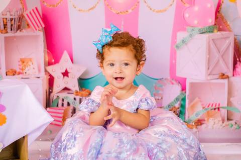 Ensaio Smash the cake São Paulo Studio Mila Werneck'