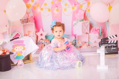 Ensaio Smash the cake São Paulo Studio Mila Werneck'