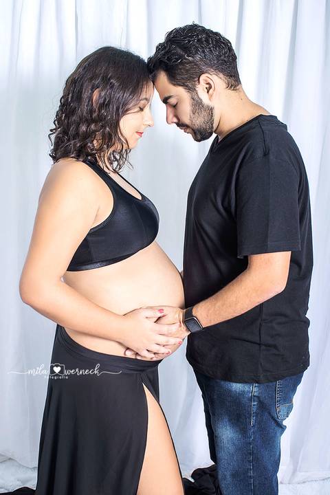 Ensaio Gestante casal'