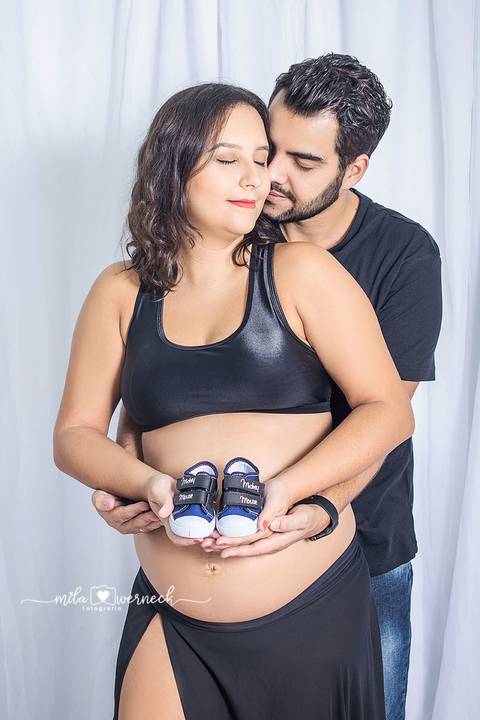 Ensaio Gestante casal'