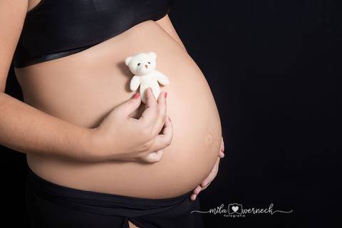 Ensaio Gestante estúdio'