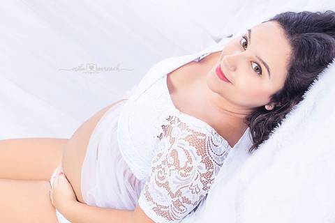 Gestante minimalista'