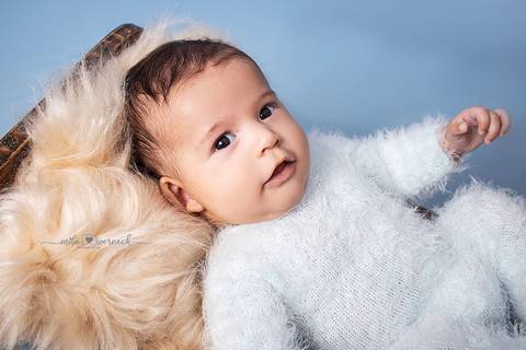 Ensaio Acompanhamento 2 meses Bernardo, Studio Mila Werneck Barueri SP'