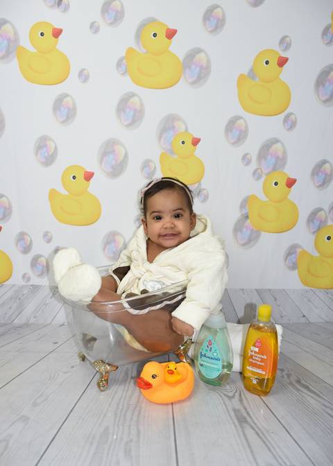 7 meses / Tema: Banho'