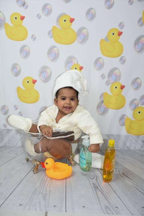 7 meses / Tema: Banho'