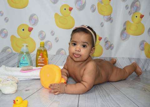 7 meses / Tema: Banho'