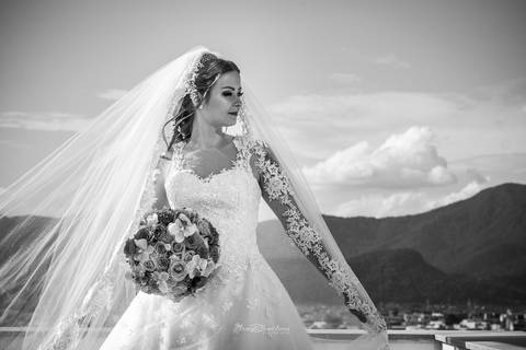 Making Of Noiva Ruiva Blue Tree Premium Design EM PRETO E BRANCO'