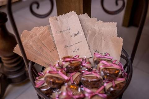 Brownies para casamento. Vila Caniza. Fotógrafo de casamento no Rio de Janeiro por Thiago Sant' Anna Fotografia'