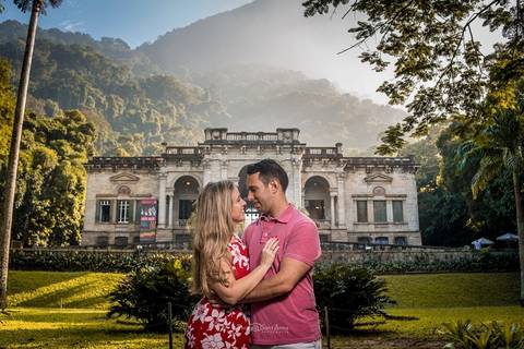 Ensaio fotográfico de casal no parque laje por Thiago Sant' Anna Fotografia'