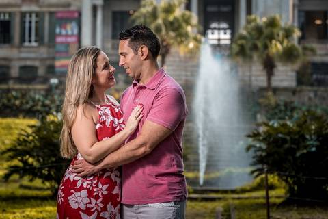 Ensaio fotográfico de casal no parque laje por Thiago Sant' Anna Fotografia'