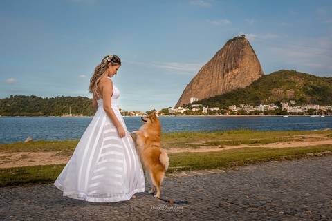 Pre wedding com pets por Thiago Sant' Anna Fotografia no Rio de Janeiro'