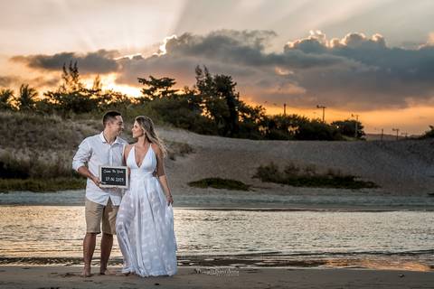 Ensaio pré casamento em Camboinhas por Thiago Sant' Anna Fotografia'