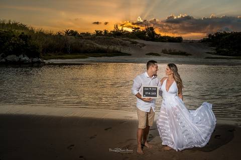 Ensaio pré casamento em Camboinhas por Thiago Sant' Anna Fotografia'