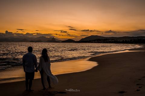 Ensaio pré casamento em Camboinhas por Thiago Sant' Anna Fotografia'