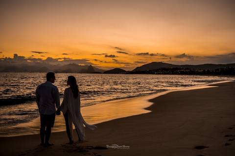Ensaio pré casamento em Camboinhas por Thiago Sant' Anna Fotografia'