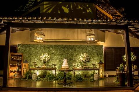 Mesa de Bolo no Espaço Paradisus'