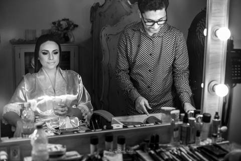 maquiagem noiva maquiador dia de noiva penteadeira luzes   '